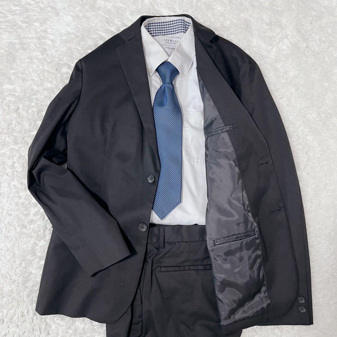 美品✨ビューティアンドユース ブラック セットアップ Ｌ〜XL 大きいサイズ