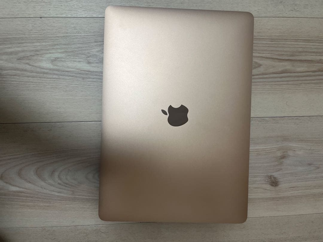ゴールド MacBook air本体　訳あり　箱付き
