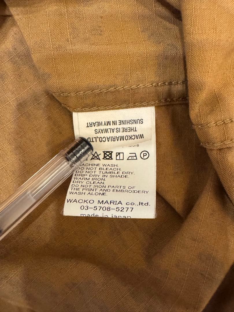 ワコマリア アーミーシャツ L パイソン シャツジャケット wackomaria