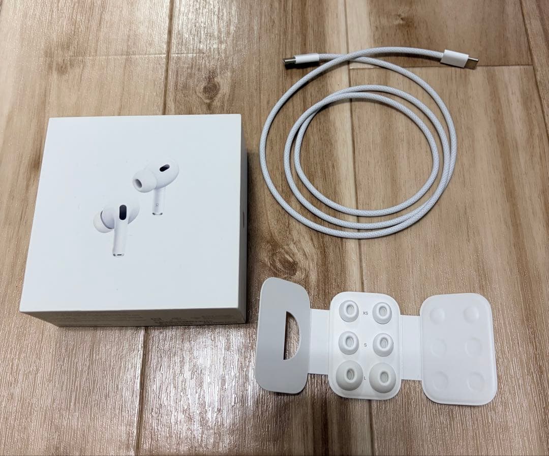【Apple公式購入】AirPods Pro 2 USB-C 25年1月購入