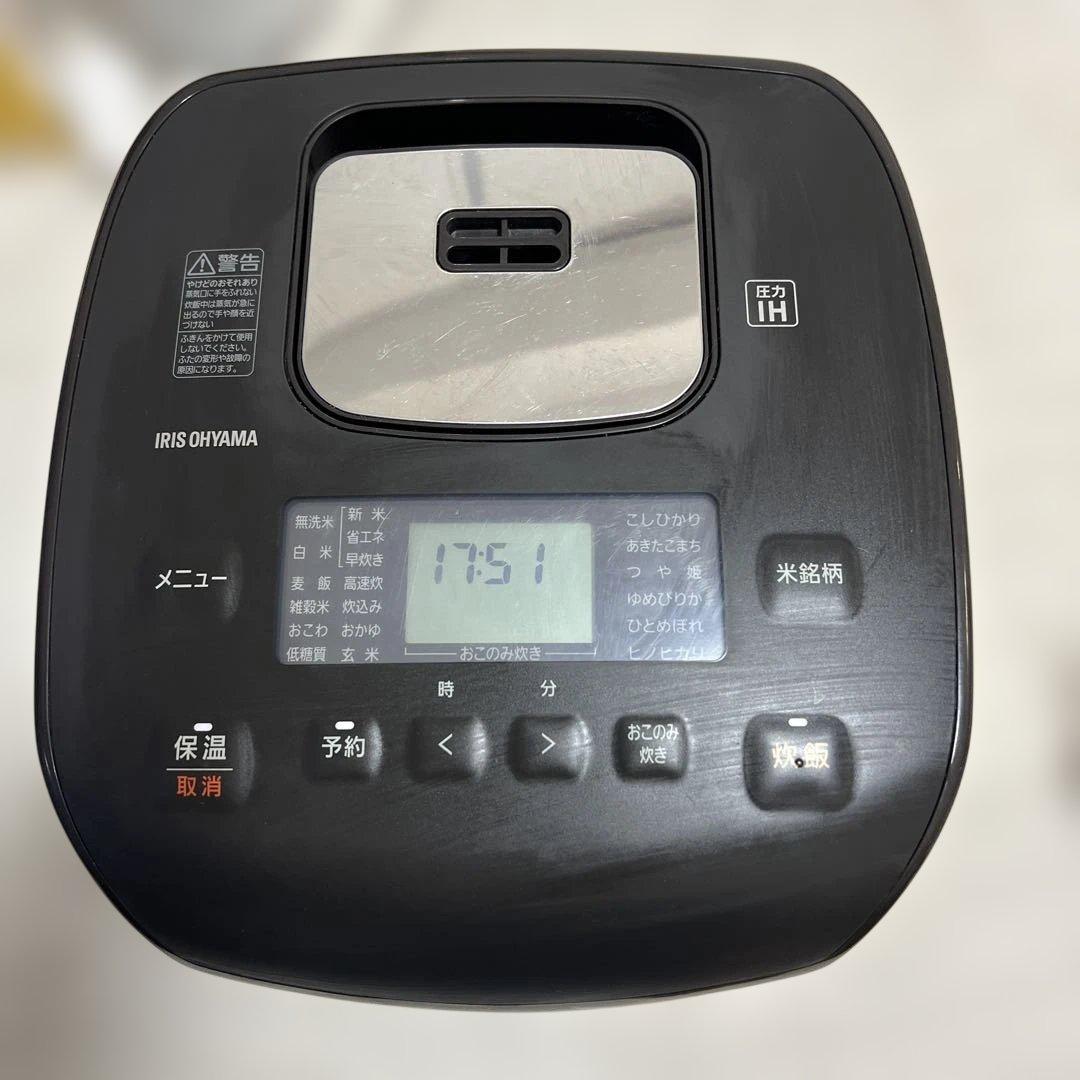 2021年製 アイリスオーヤマ 圧力IH炊飯器 1升炊き KRC-PD 10-T