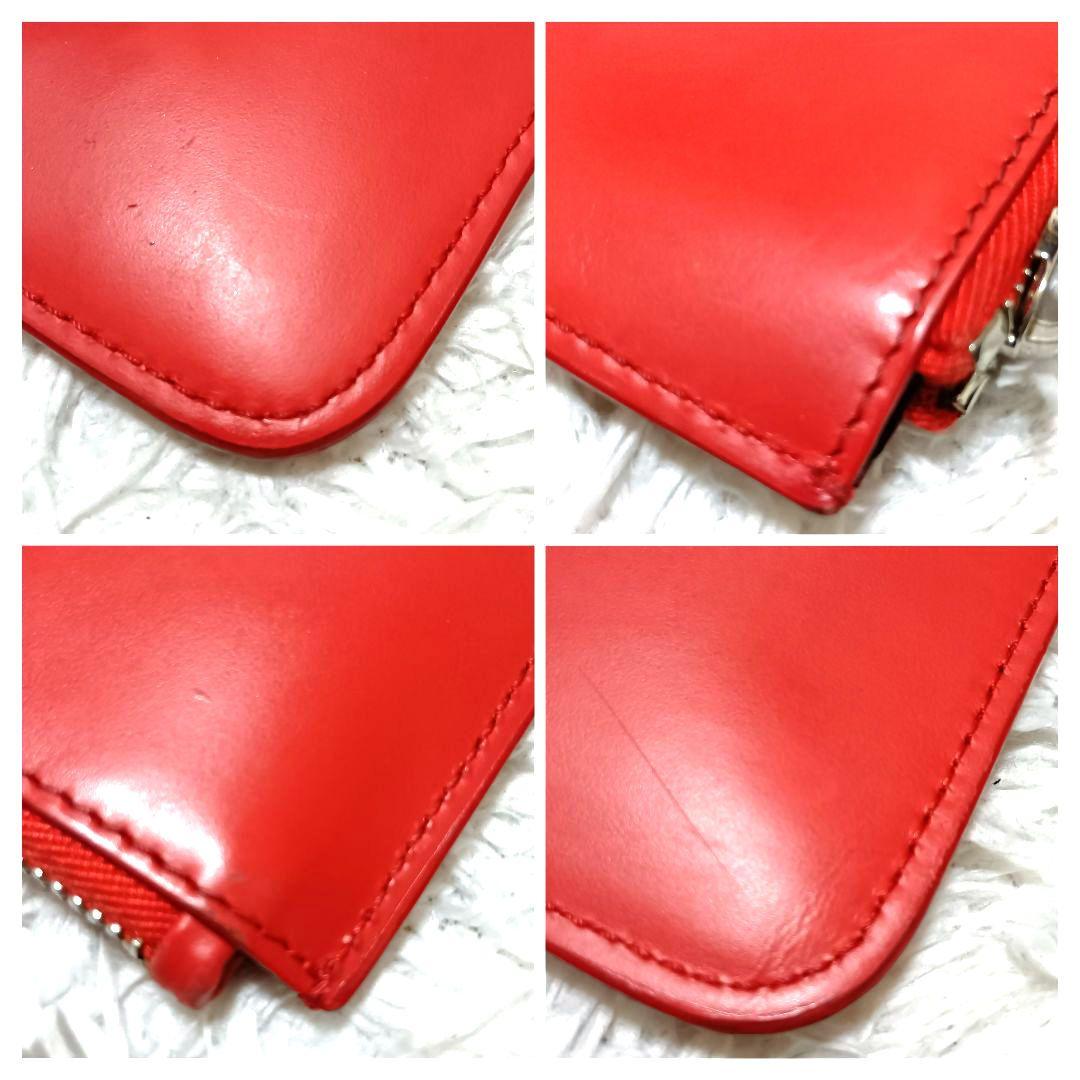 ジバンシィ　クラッチバッグ　セカンドバッグ　ロゴプリント　レッド　レザー