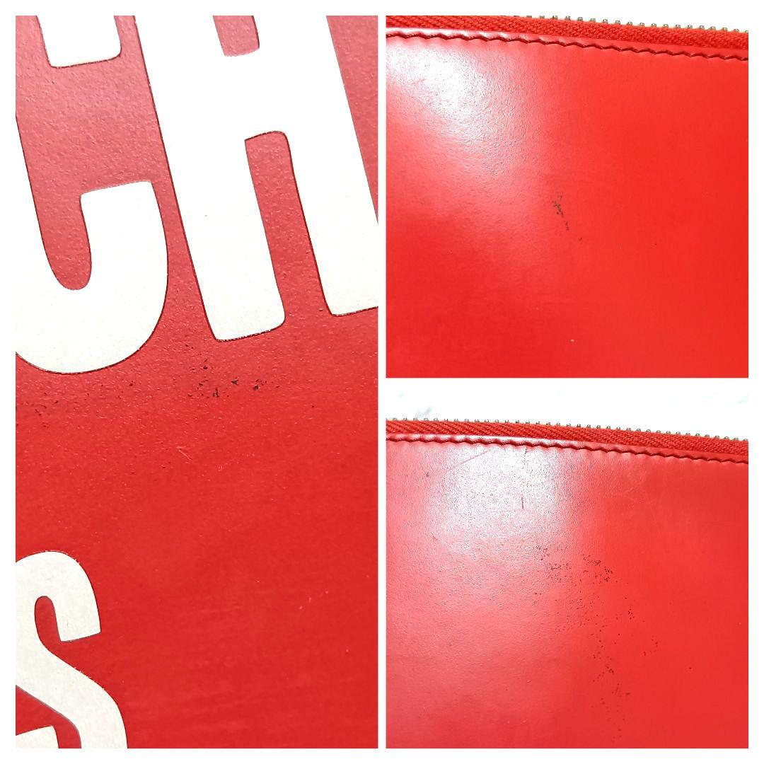 ジバンシィ　クラッチバッグ　セカンドバッグ　ロゴプリント　レッド　レザー