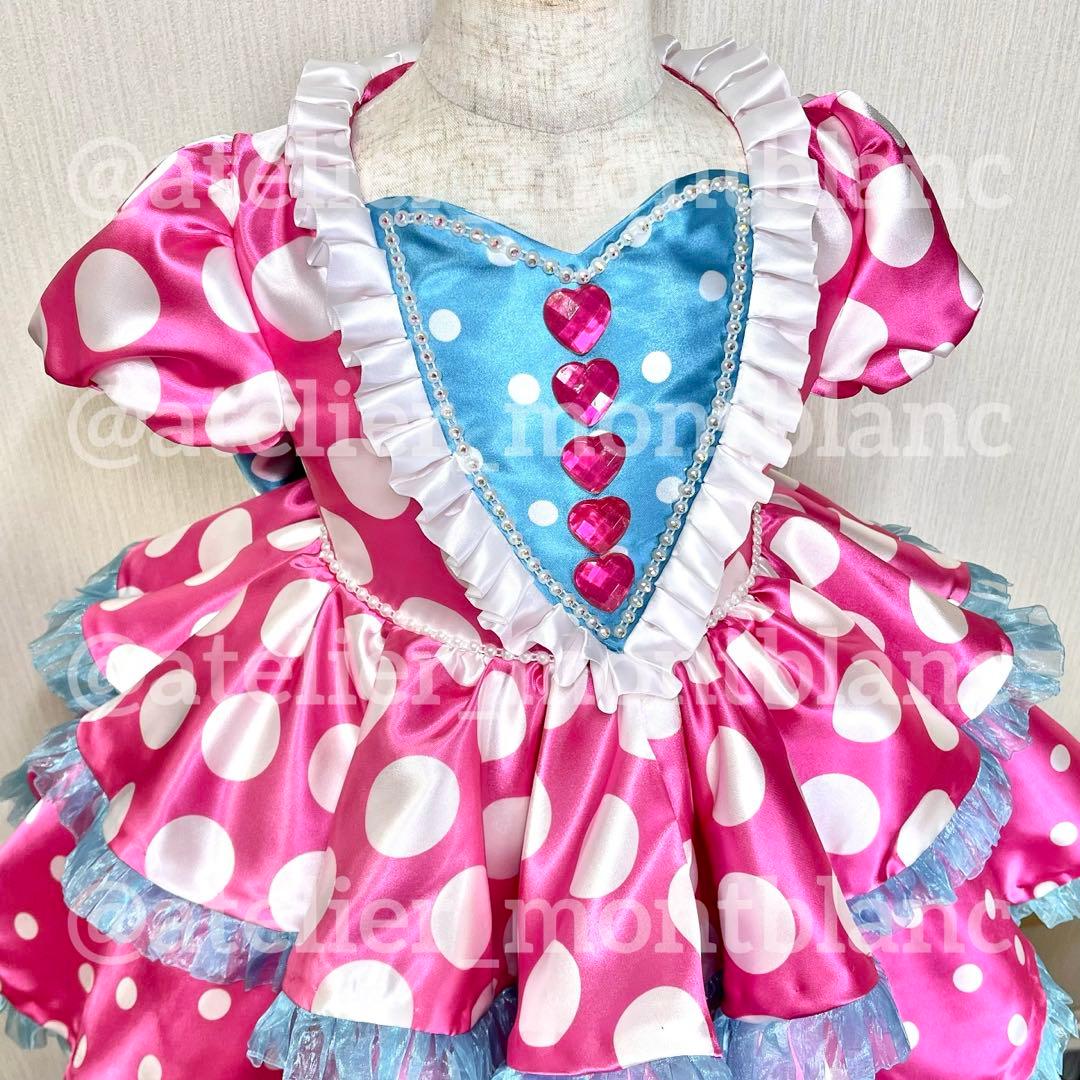 【即納】ファンダーランド ミニー風衣装 110-120cm