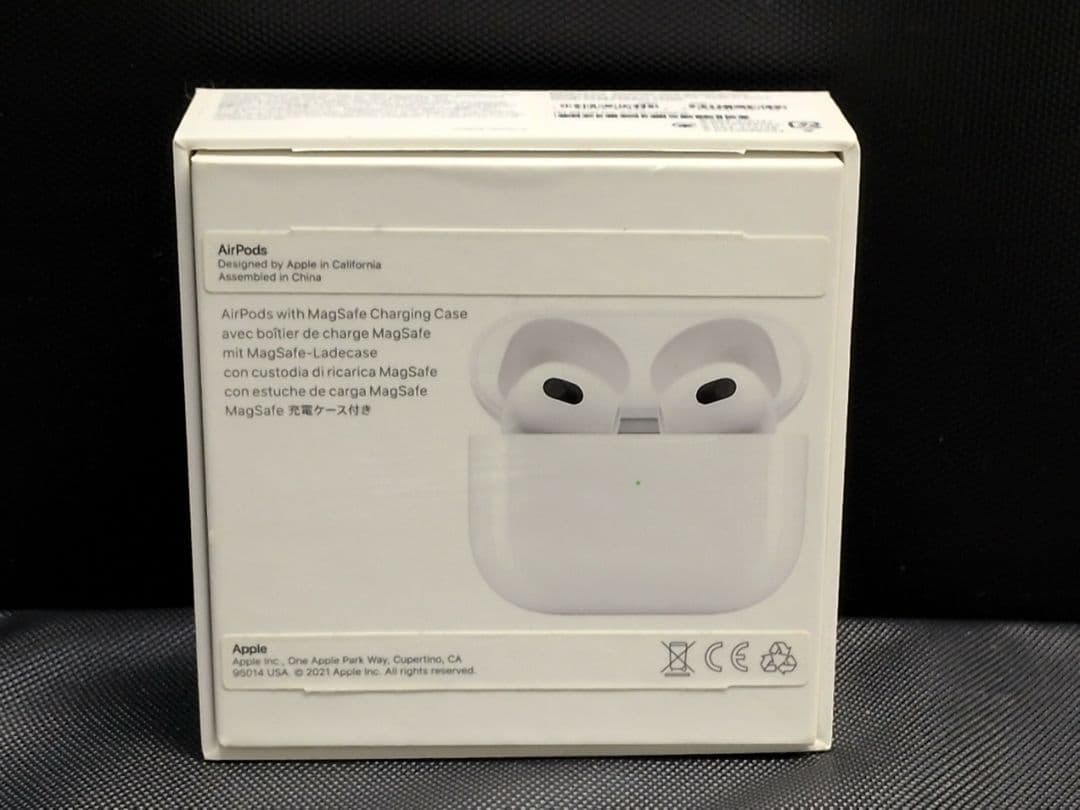 Apple AirPods第3世代 純正品 ワイヤレスイヤホン　M2655