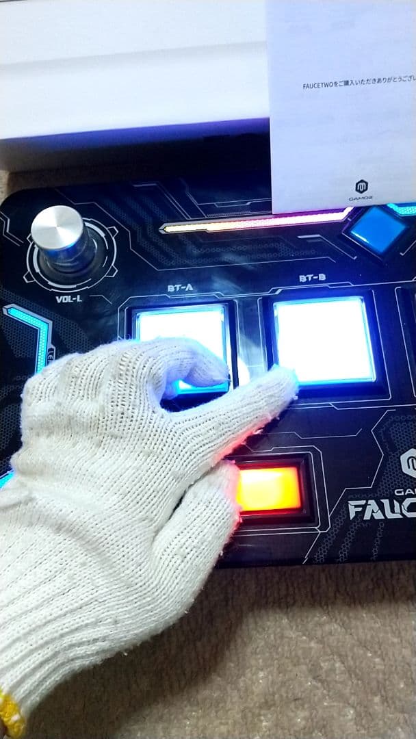 新型スイッチ FAUCETWO EG コントローラ サウンドボルテックス 三和