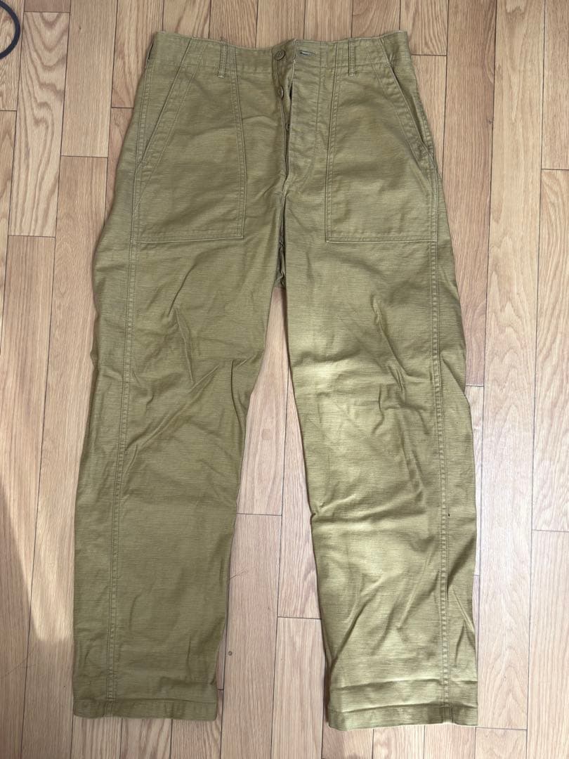 パンツ orSlow US ARMY FATIGUE KHAKI