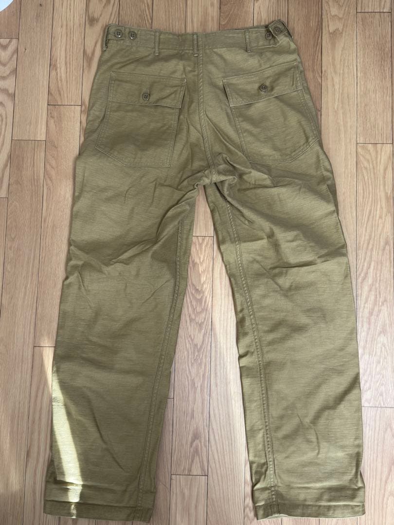 パンツ orSlow US ARMY FATIGUE KHAKI