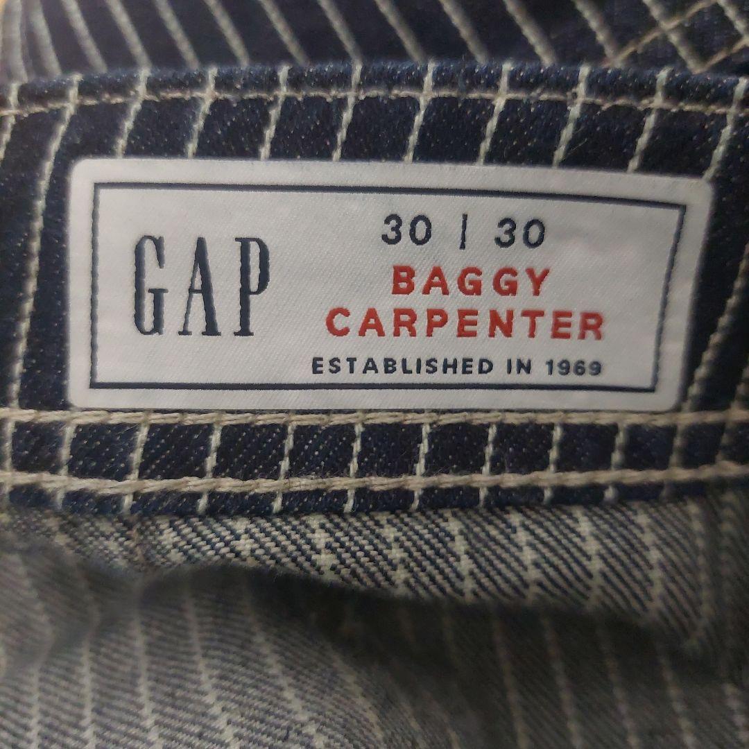 GAP バギーカーペンターデニム 30/30 美品