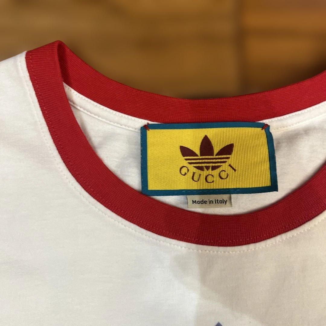 GUCCI × adidas半袖Tシャツ　XS