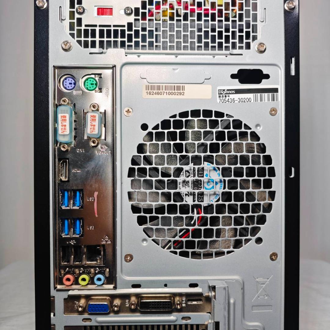 ゲーミングPC/i7/500GB/GTXグラボ/MS Office搭載/ドスパラ