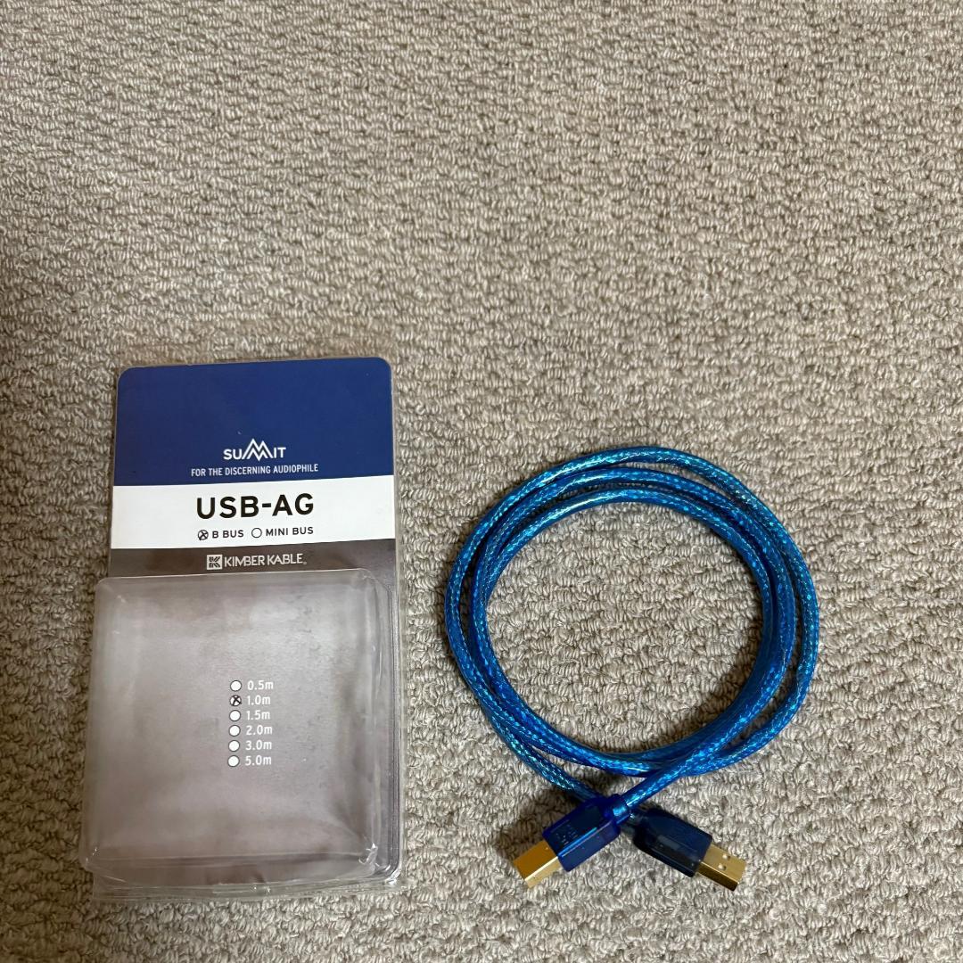 ケーブル・シールド KIMBER KABLE silver USB 1m