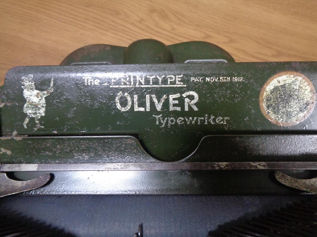 専用実働品　OLIVER No.9　オリバータイプライター　1919年製