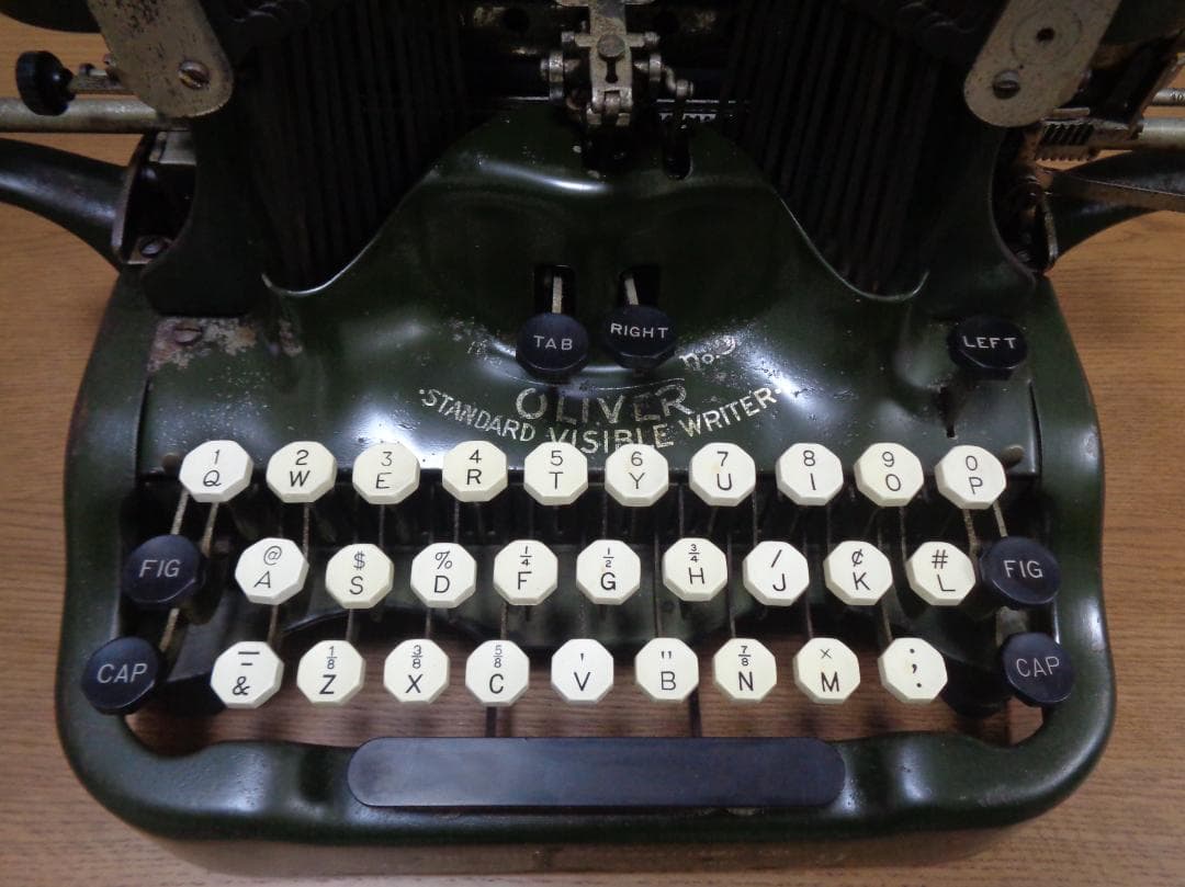 専用実働品　OLIVER No.9　オリバータイプライター　1919年製