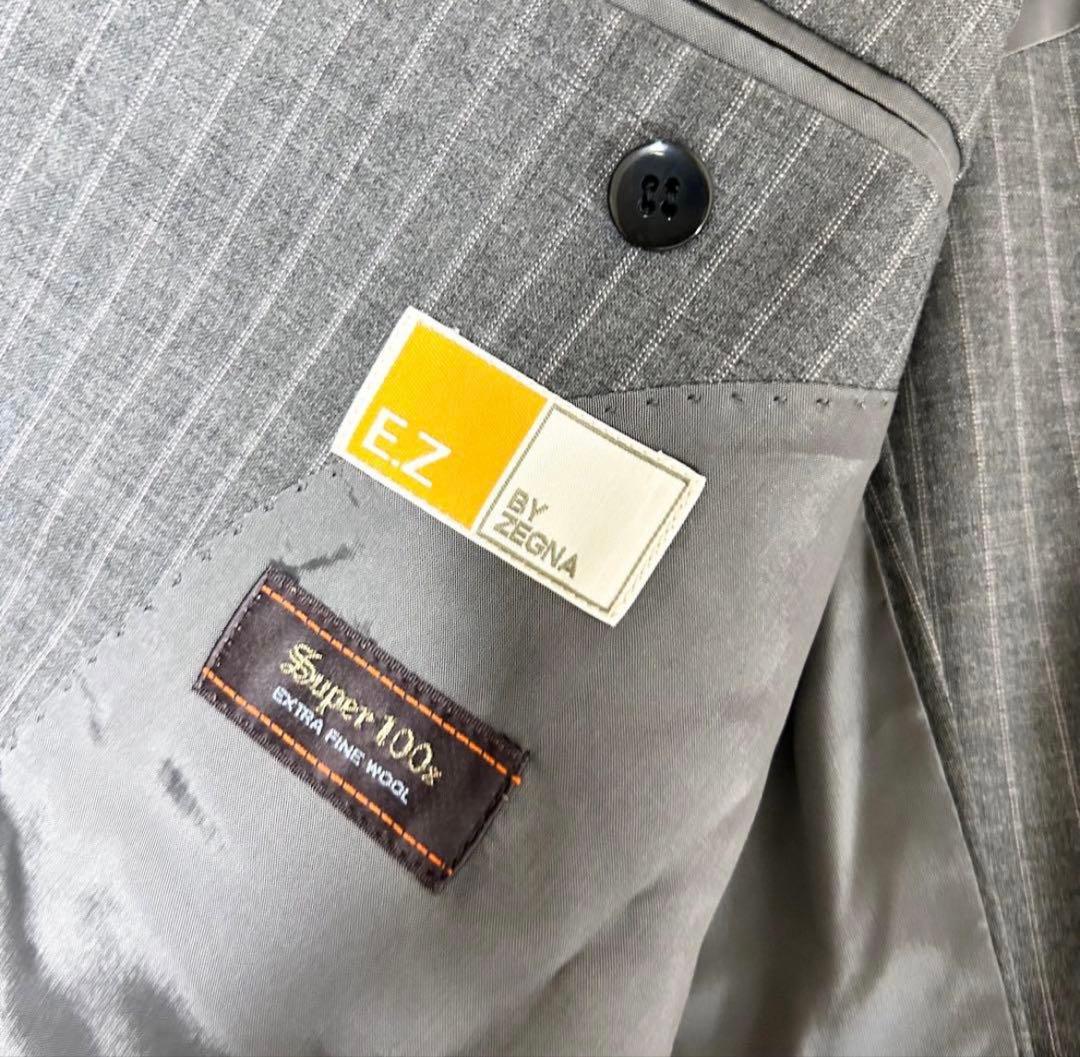 ほぼ未使用極美品 ZEGNA 超高級 エルメネジルドゼニア スーツ セットアップ