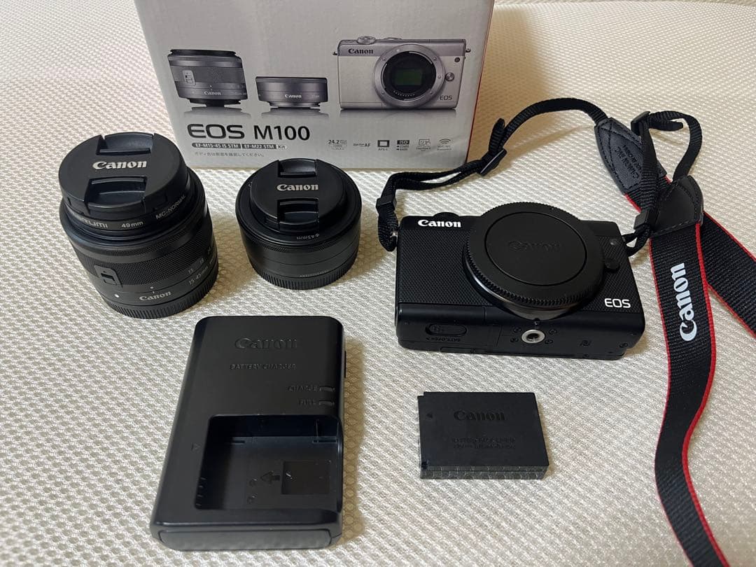 Canon EOS M100 Wレンズキット