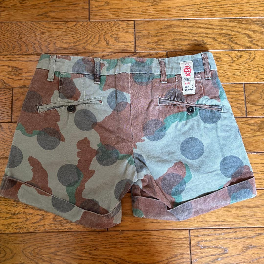 Y2K Novemb3r 迷彩ドットショートパンツ イタリア製