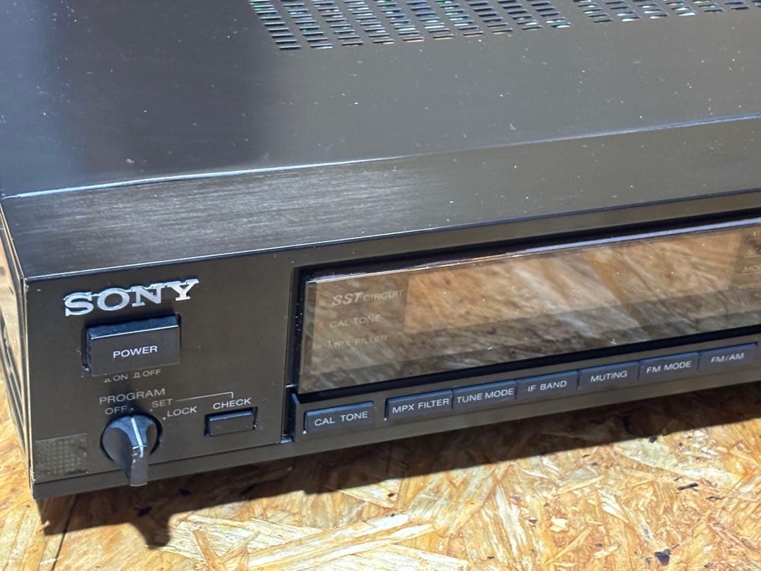 昭和レトロ FM/AM チューナー ST-S333ESXII SONY