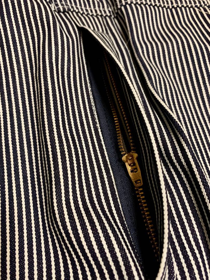 ROUND HOUSE ラウンドハウス オーバーオール ヒッコリー USA製