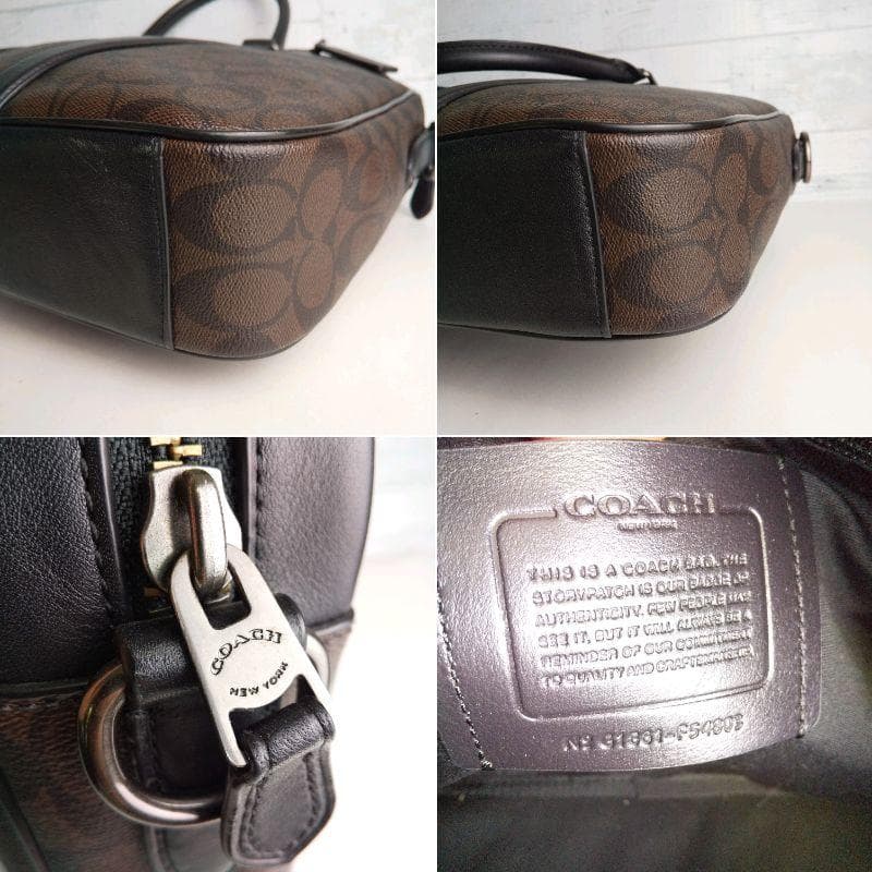 COACH ビジネスバッグ ショルダーバッグ ロゴ 2way  シグネチャー