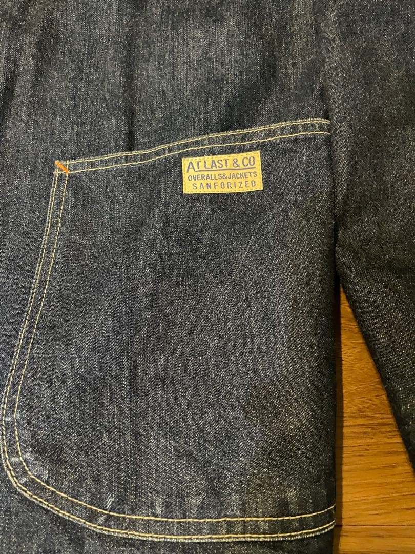 atlast&co アットラスト カバーオール 大戦モデル 677J 40サイズ