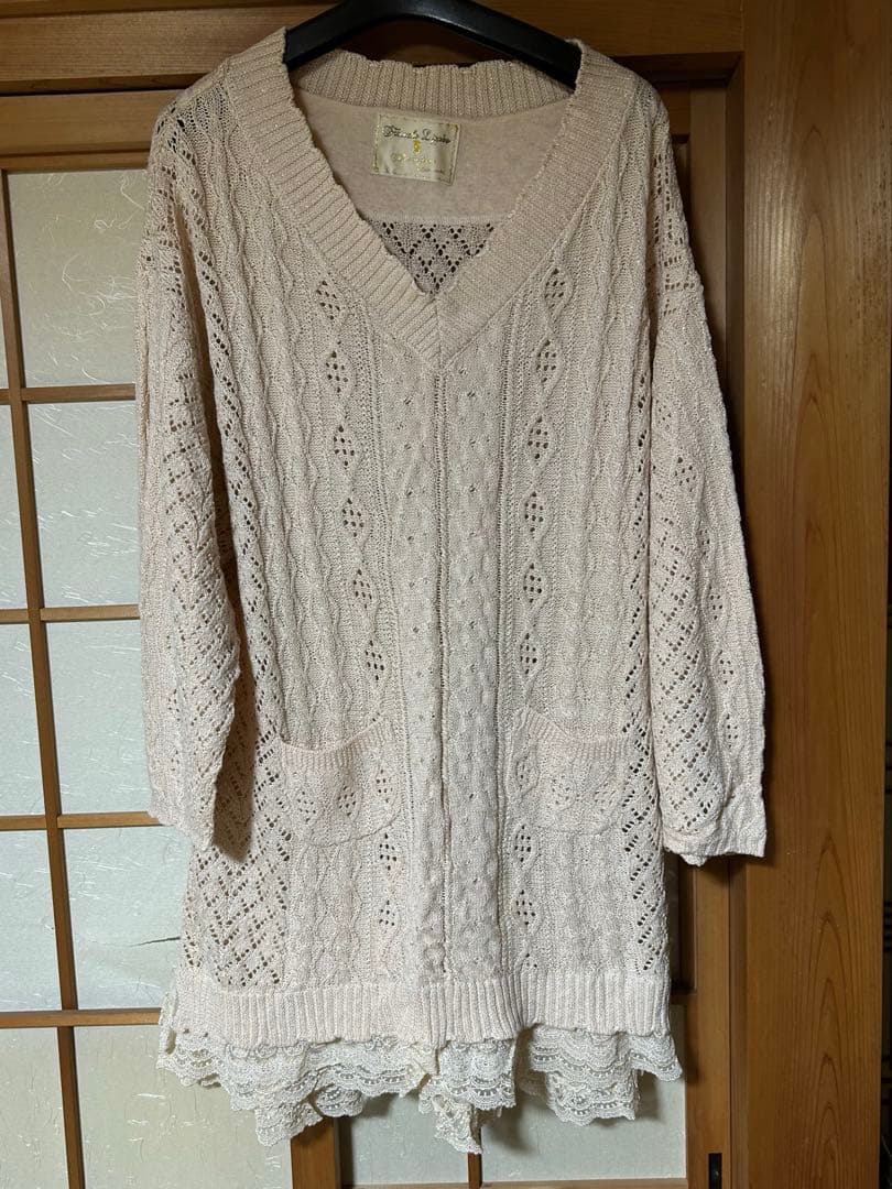 お値下げ　フランシュリッペ　ニットチュニック　yukiemon