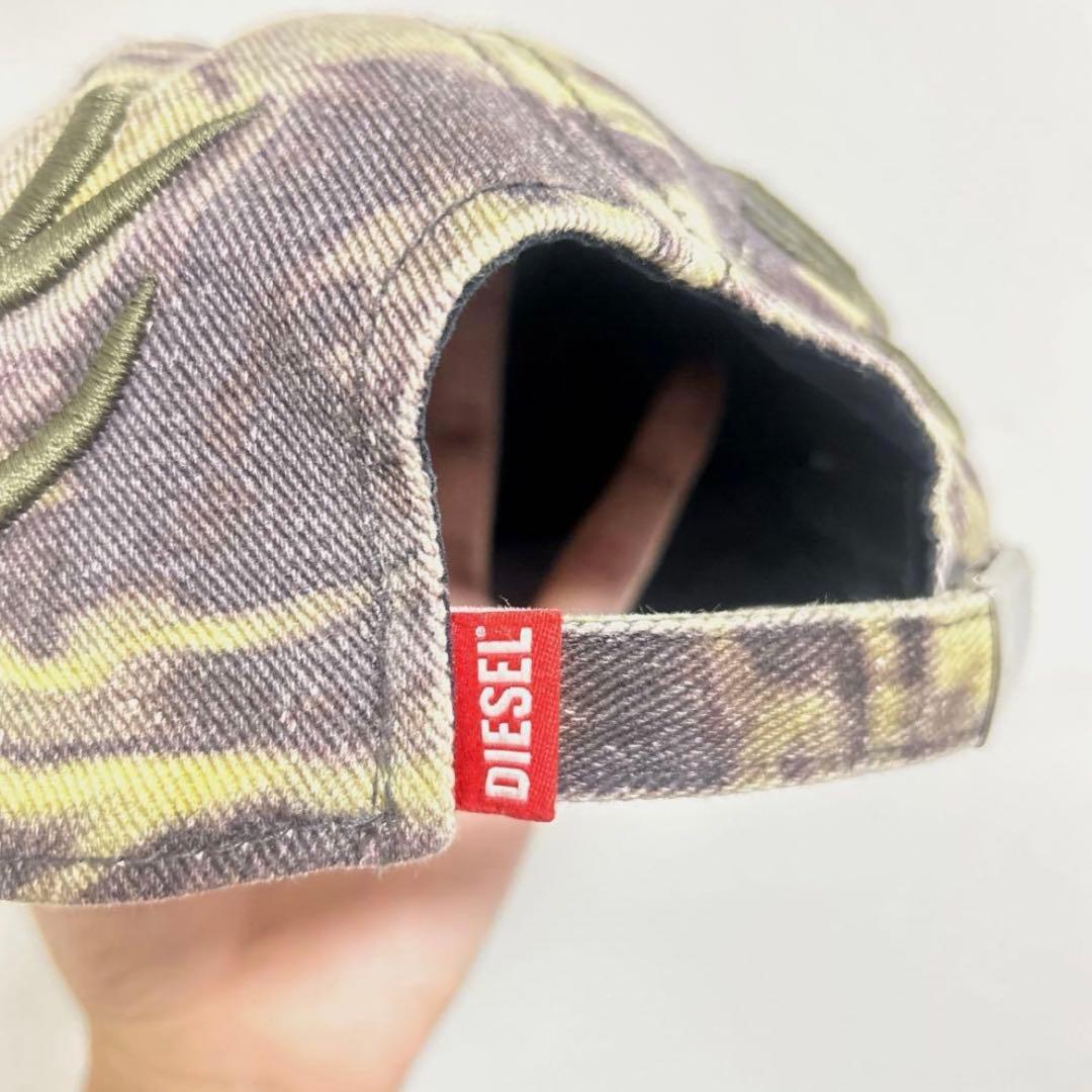 DIESEL 迷彩柄 キャップ