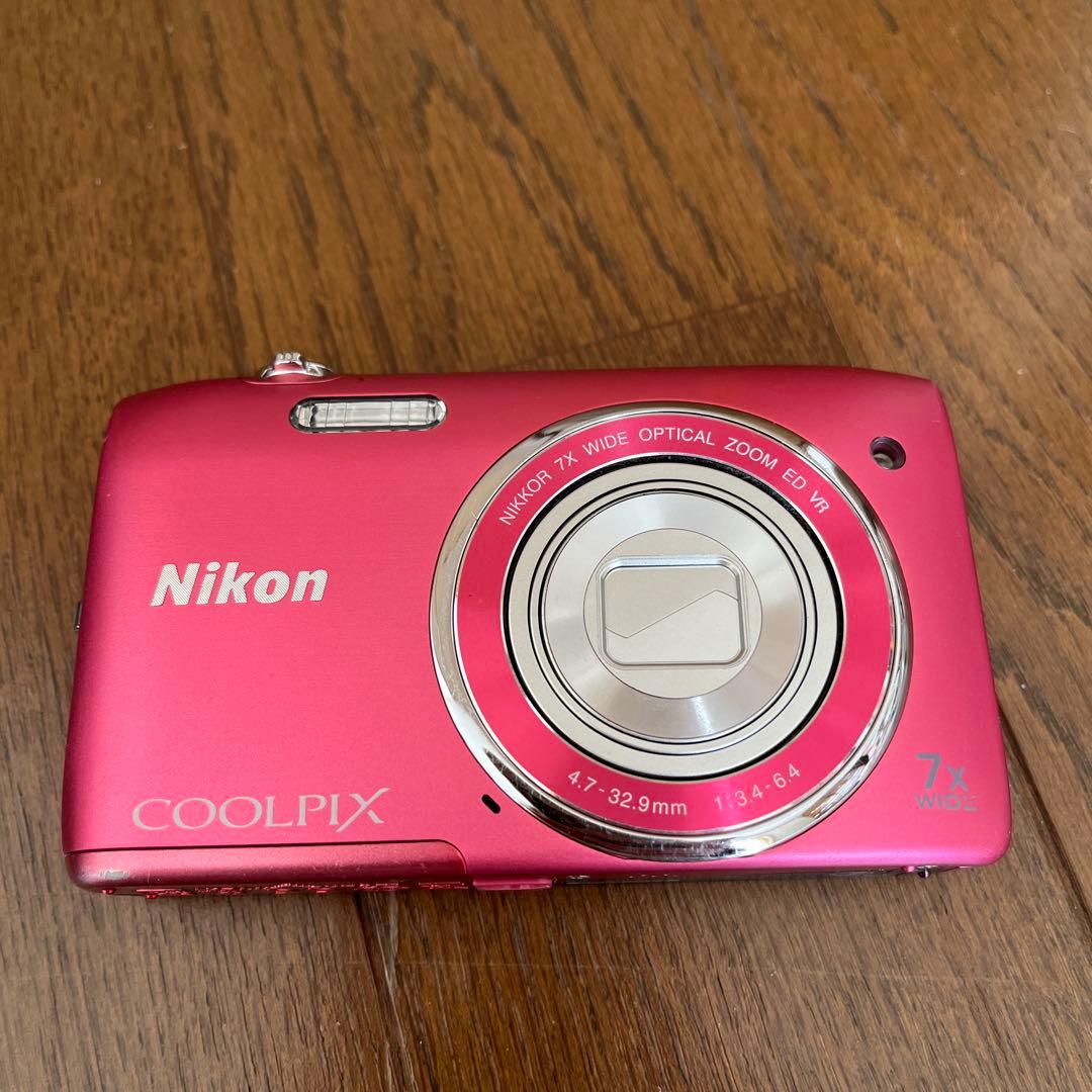 Nikon COOLPIX S3500 ピンク