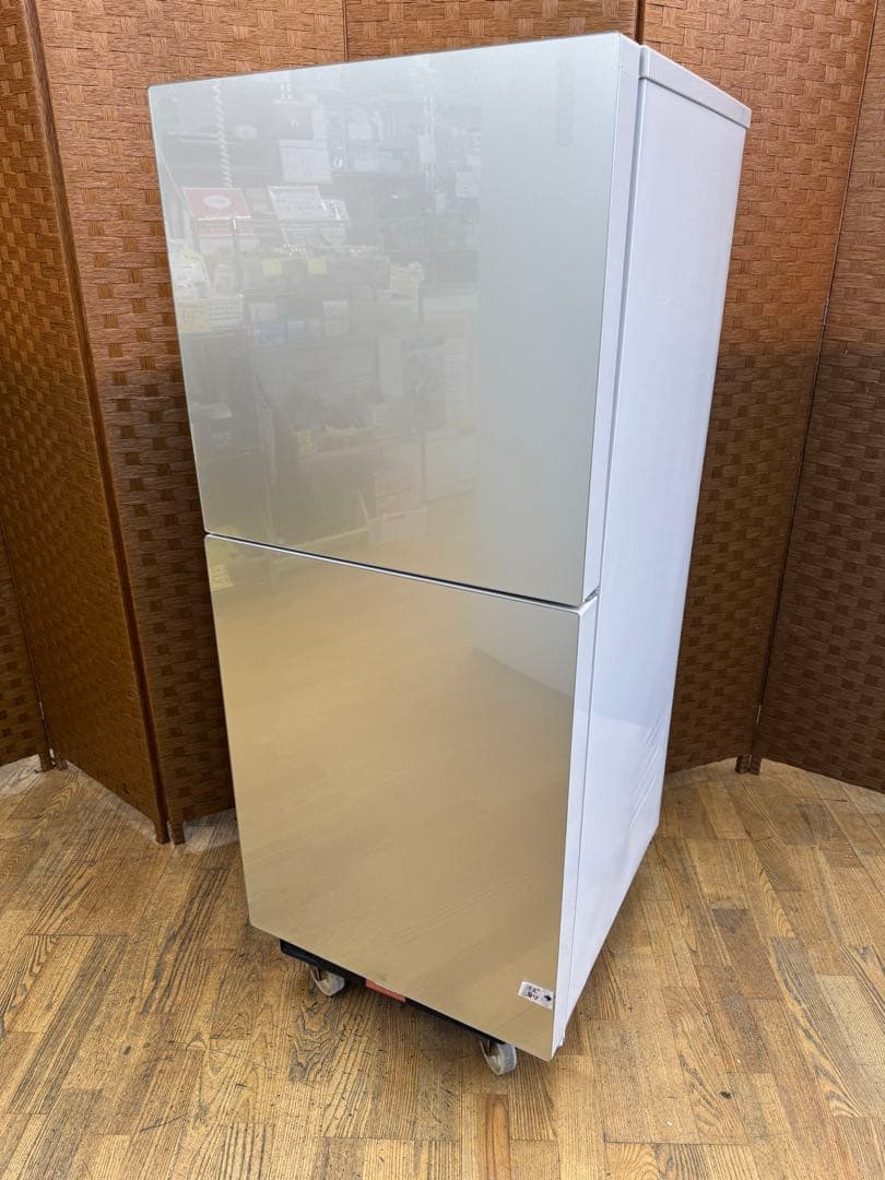 F028 TWINBIRD ２ドア　冷蔵庫　ガラスドア　右開き　2021年製