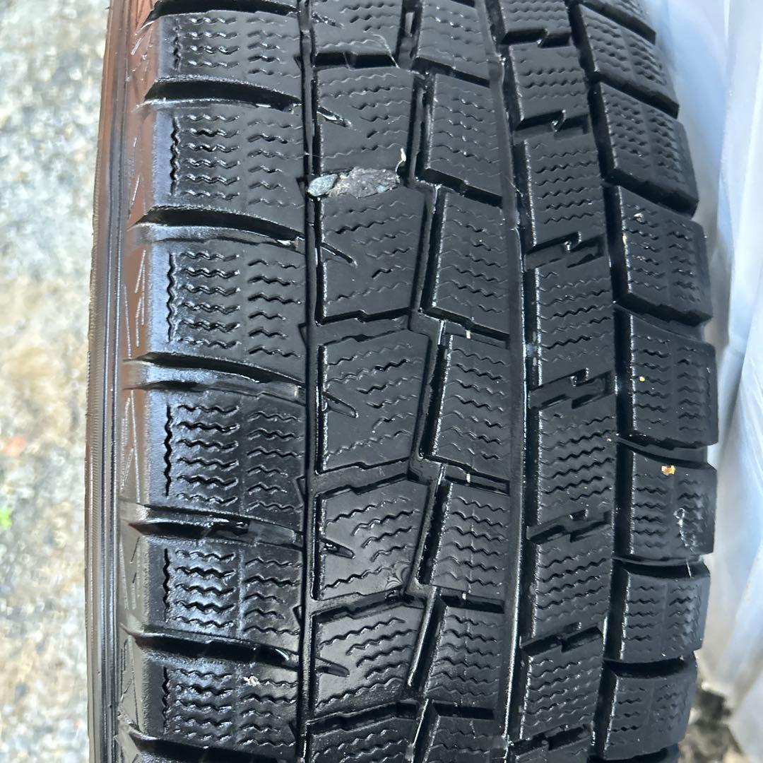 DUNLOP WINTERMAXスタッドレスタイヤ ブリジストンアルミホイール①