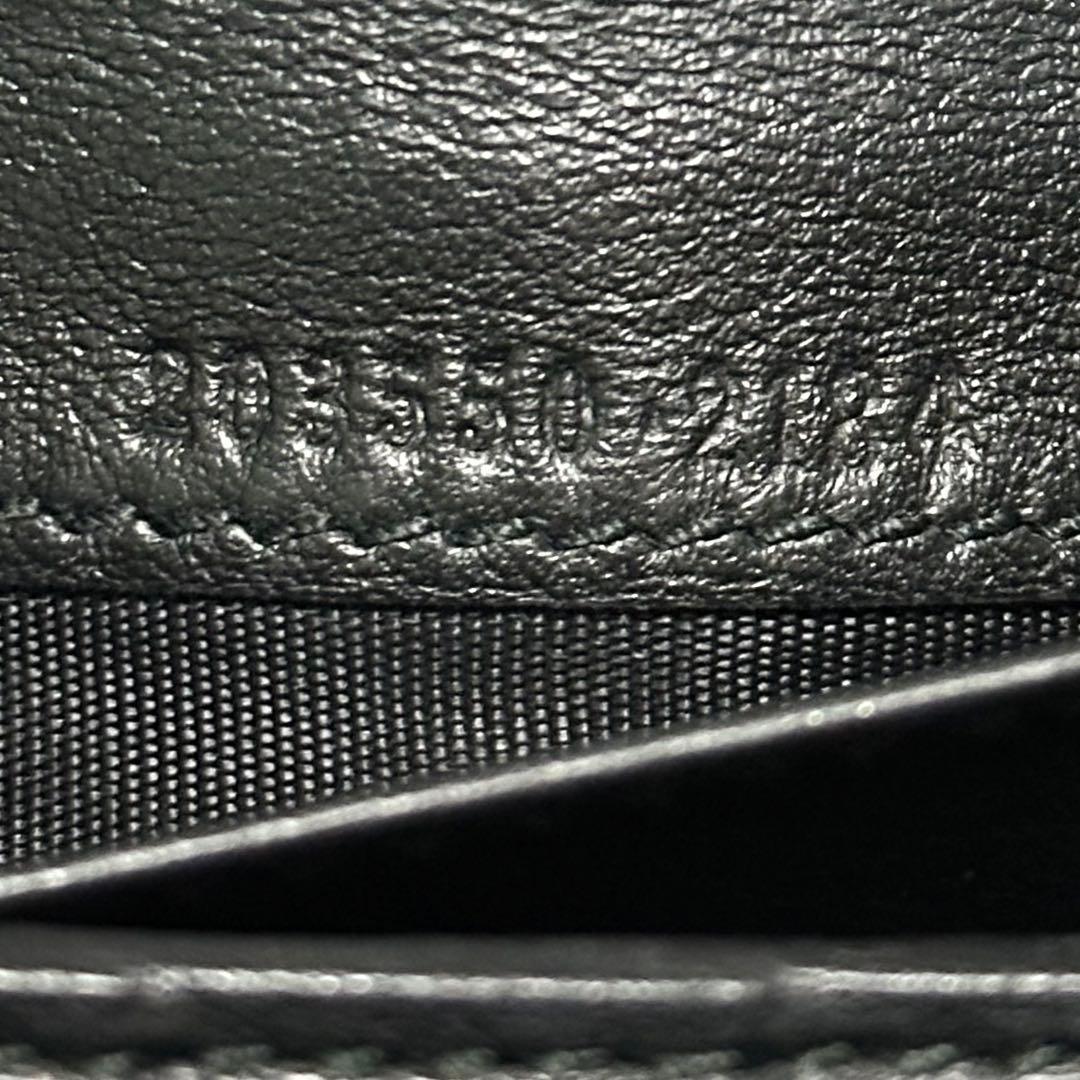 GUCCI グッチ　長財布　キャンバス　ラブリーハート　ブラック　GG