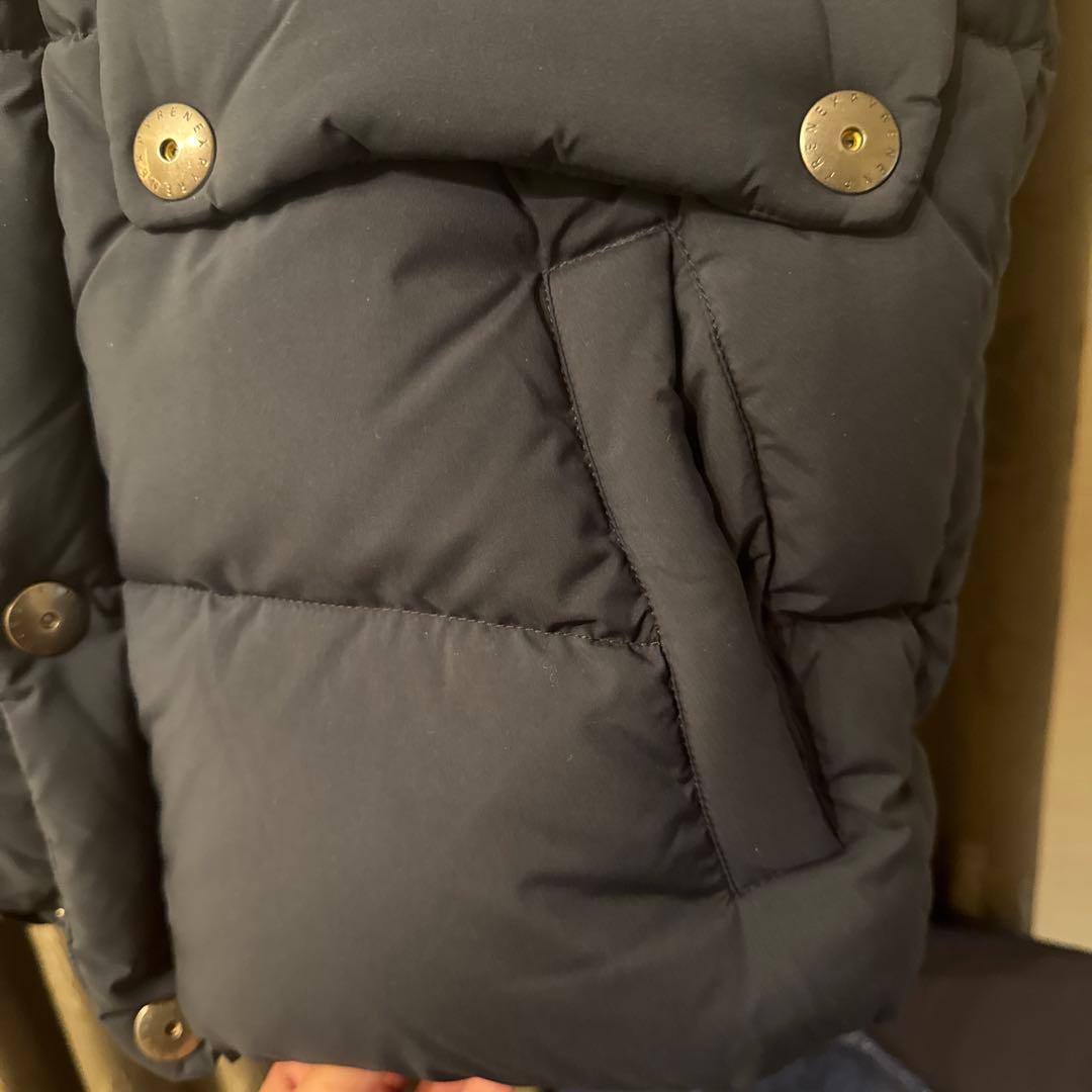 ピレネックスPYRENEX ダウン ランスベスト ネイビー L