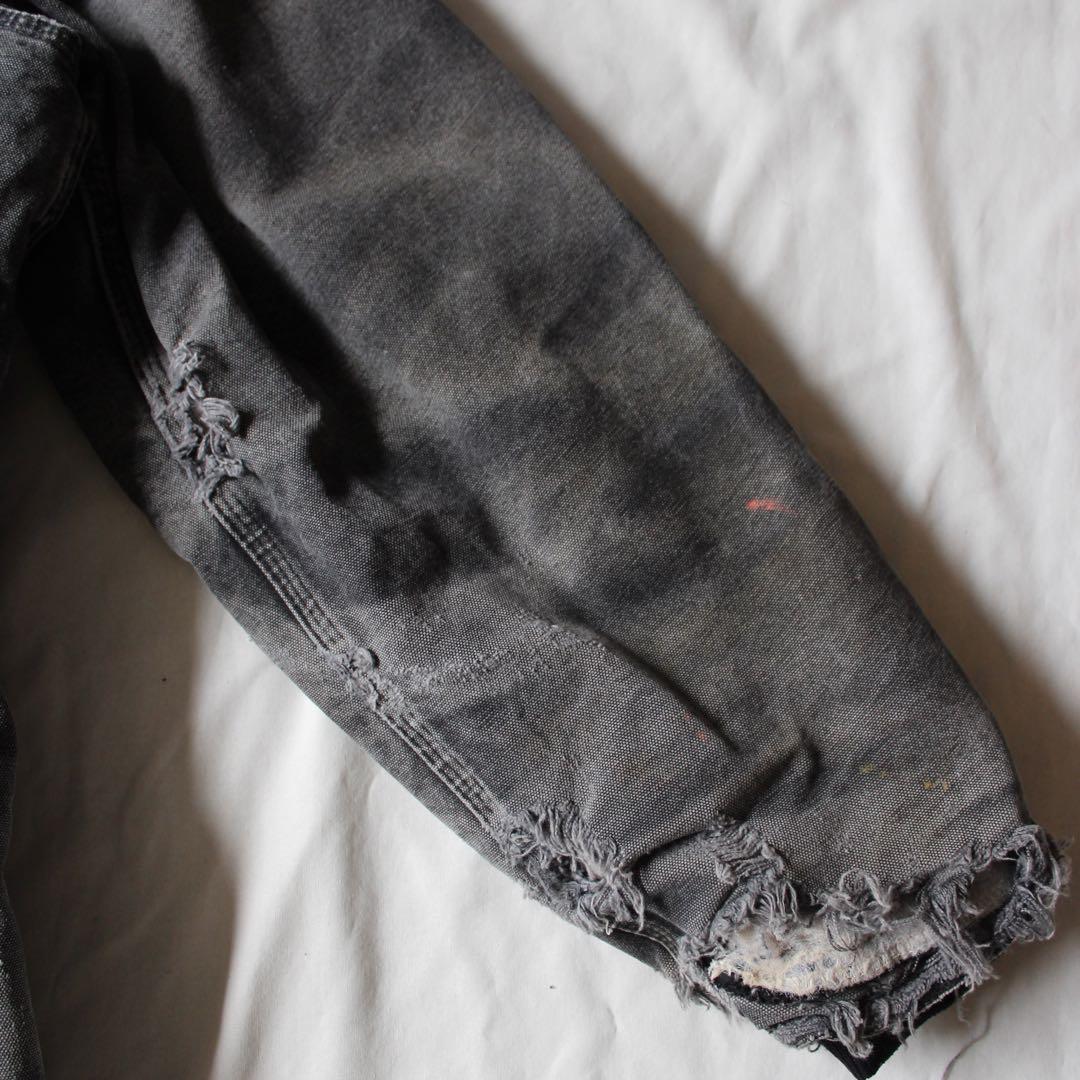 襤褸•墨黒 Carhartt トラディショナル コート ジャケット BLK M