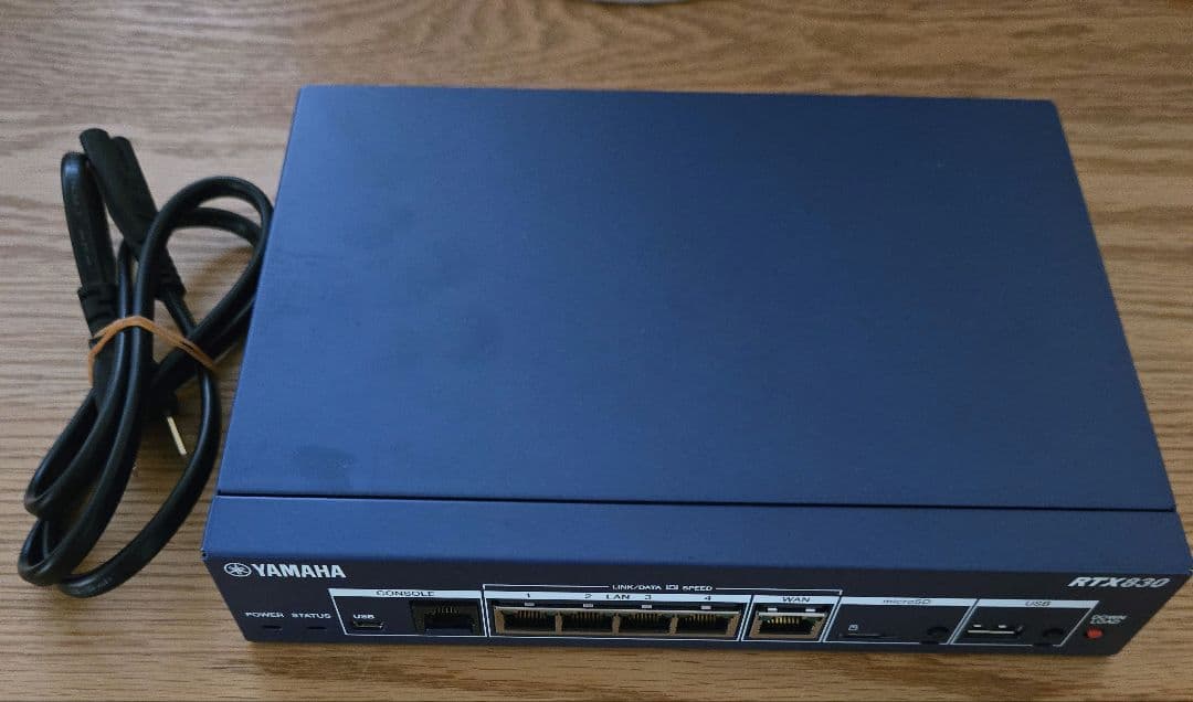 ハ*ー様 YAMAHA RTX830 ルーター