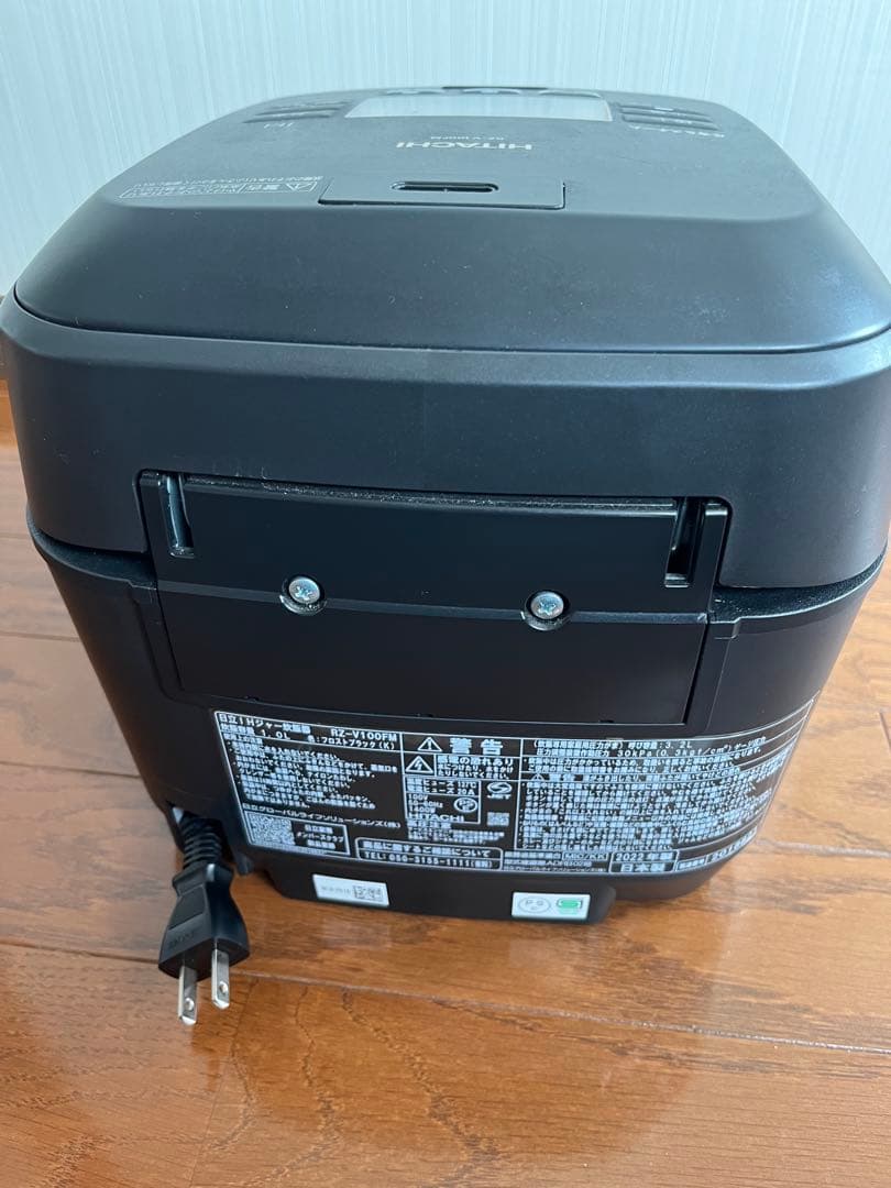 HITACHI IH炊飯器 マットブラック　RZ-V100FM