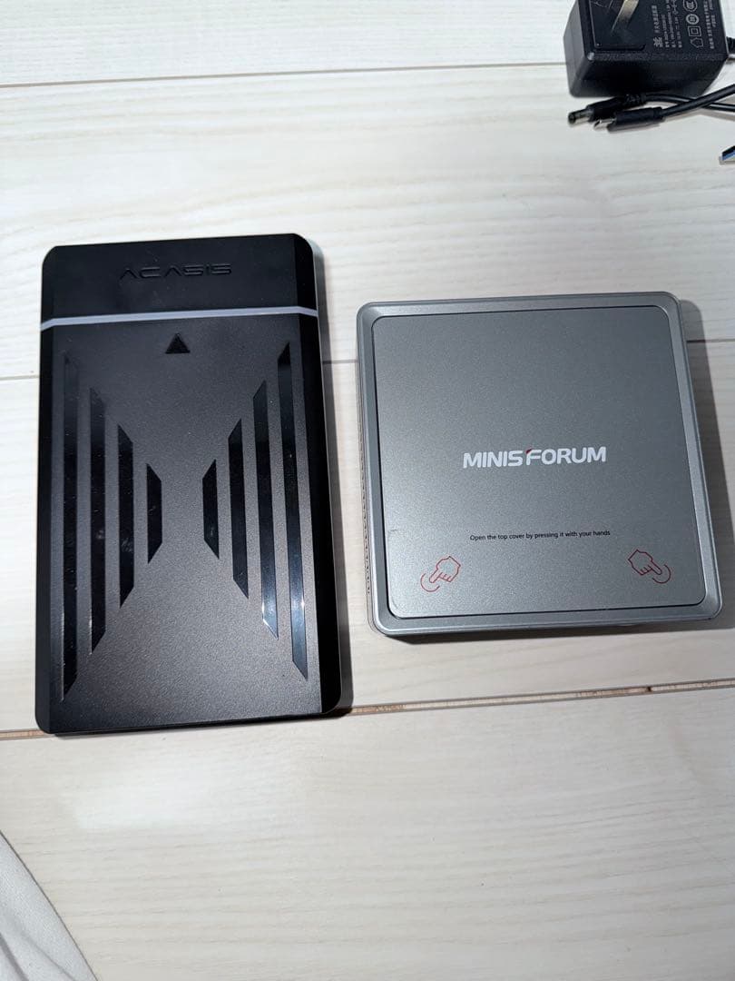 MINIS FORUM ミニPC 12TB HDD付属retrobat
