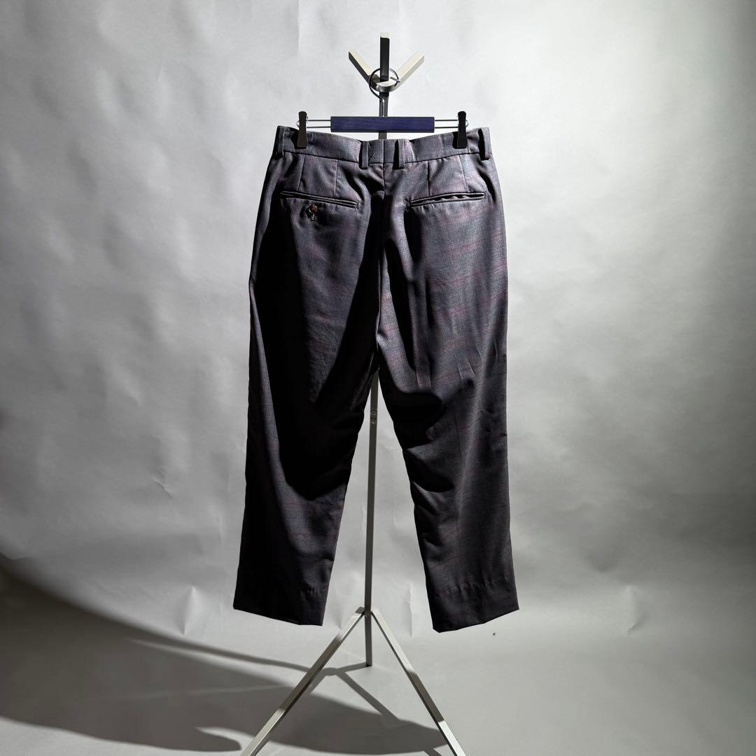 WACKOMARIA DORMEUIL社製 ワンタックウールスラックス S