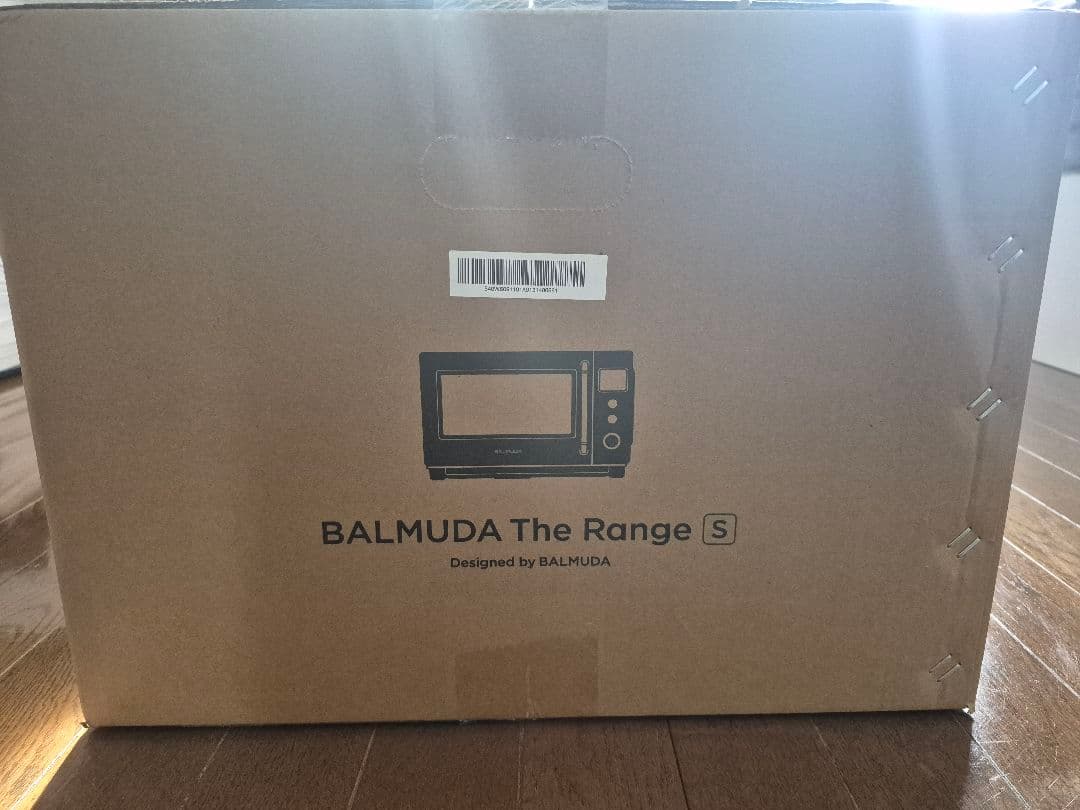 [新品] BALMUDA The Range S ブラック KRN01JP-BK