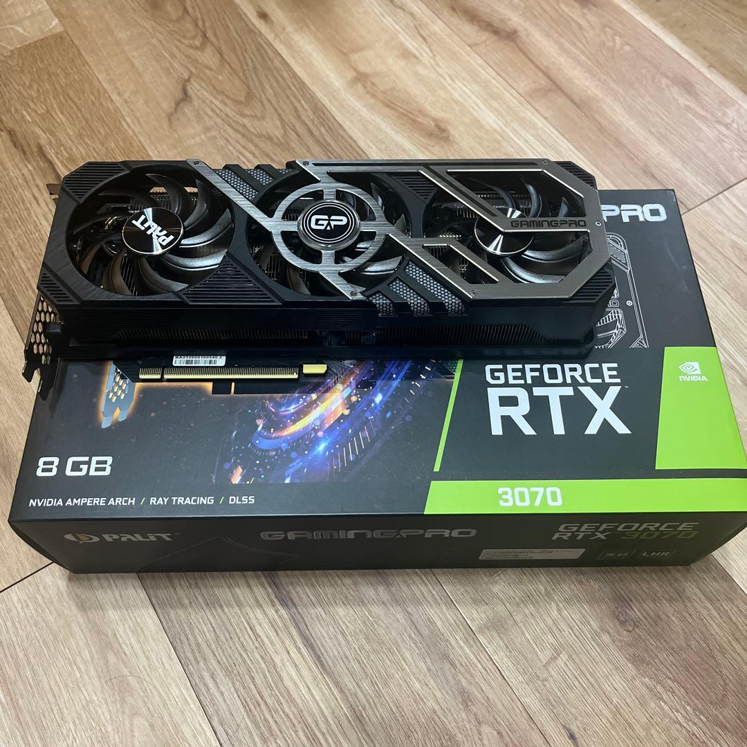 【美品】Palit GeForce RTX 3070 8GB 動作確認済み