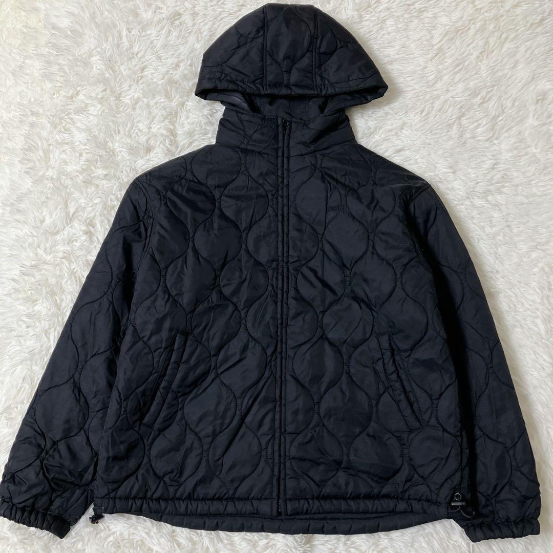 【人気】X-GIRL REVERSIBLE QUILTED JACKET L 黒