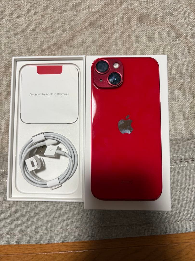 Apple iPhone 14 128GB レッド