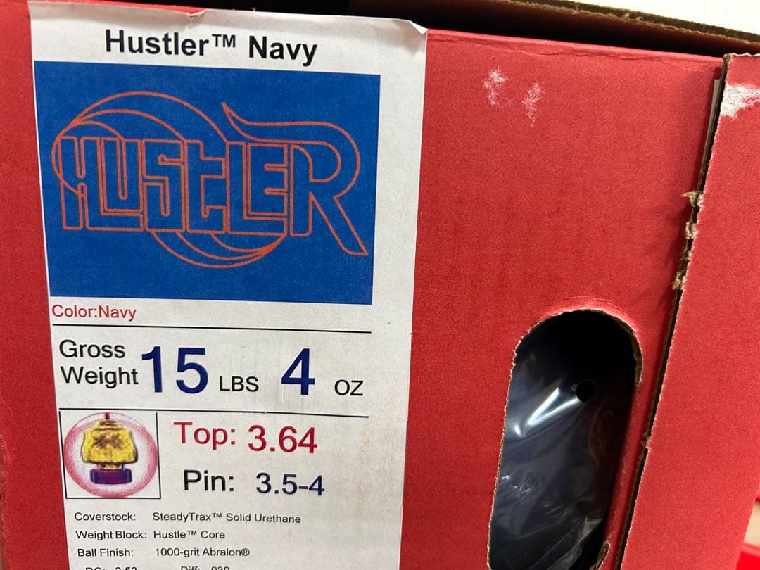 送料込み【新品】ハスラー・ネイビー　ロトグリップ　15ポンド4オンス 7