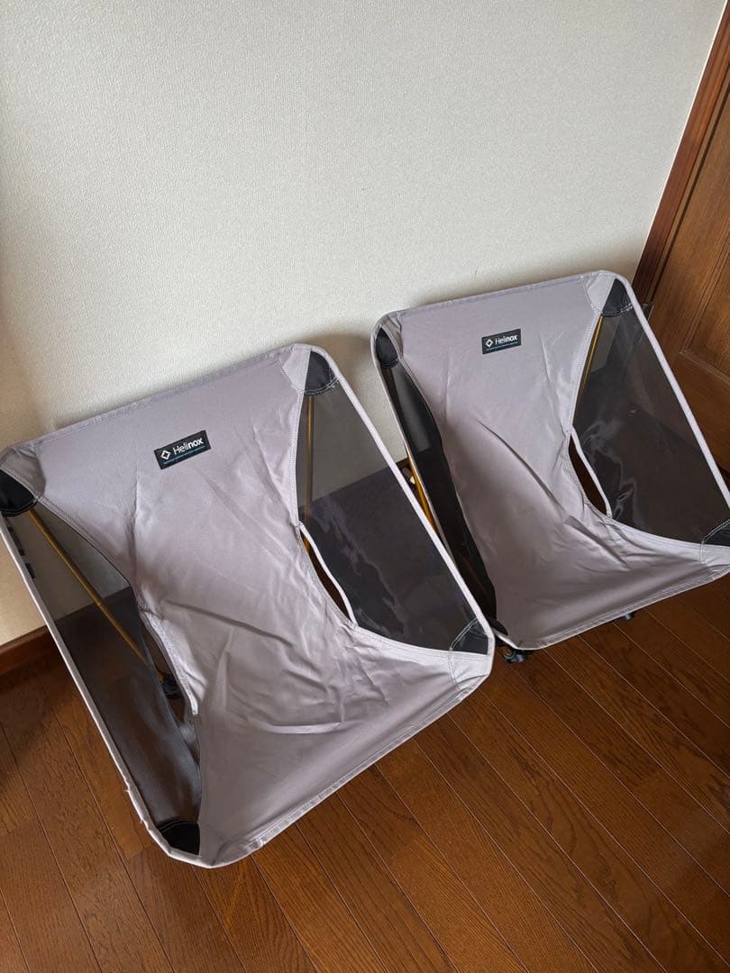 ヘリノックス グラウンドチェア 2脚