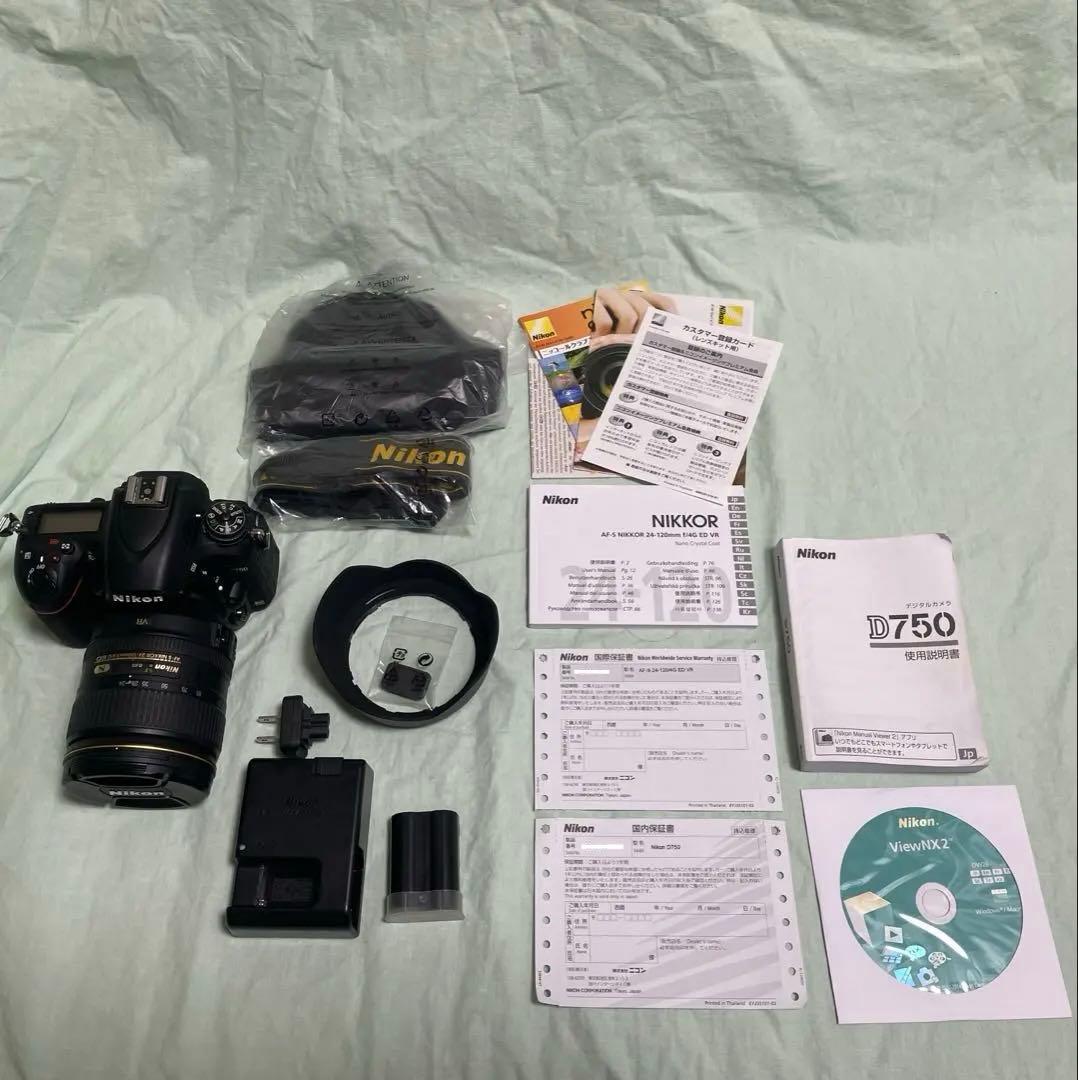 Nikon デジタル一眼レフカメラ D750 24-120VR レンズキット