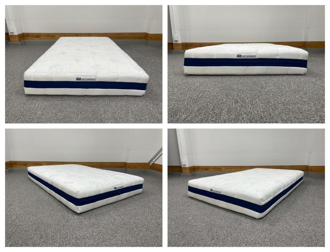 T7781☆展示美品☆airweaveエアウィーヴS03☆セミダブルマットレス☆