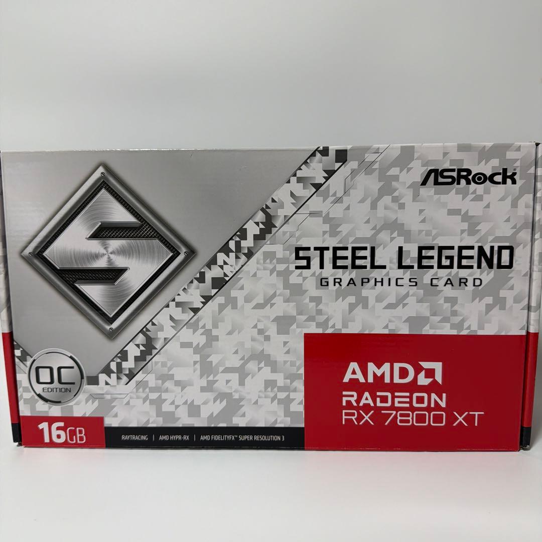 ASRock 7800 XT Steel Legend 16GB OC 白