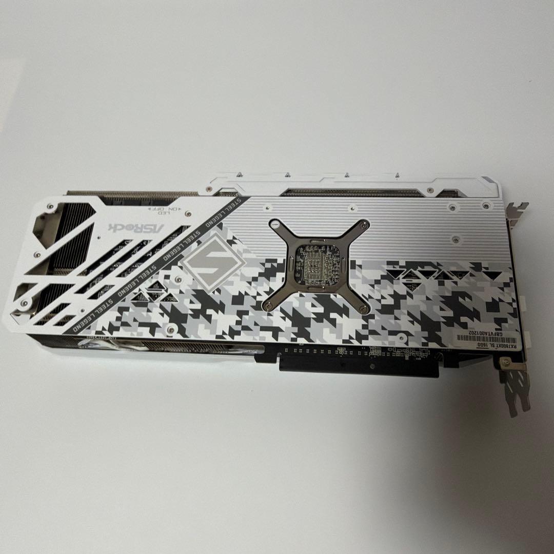 ASRock 7800 XT Steel Legend 16GB OC 白