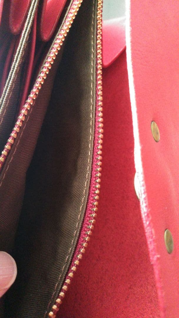 【新品未使用】限定品　ダマスキーナ　ヴィンテージレザー　ウォレット　長財布