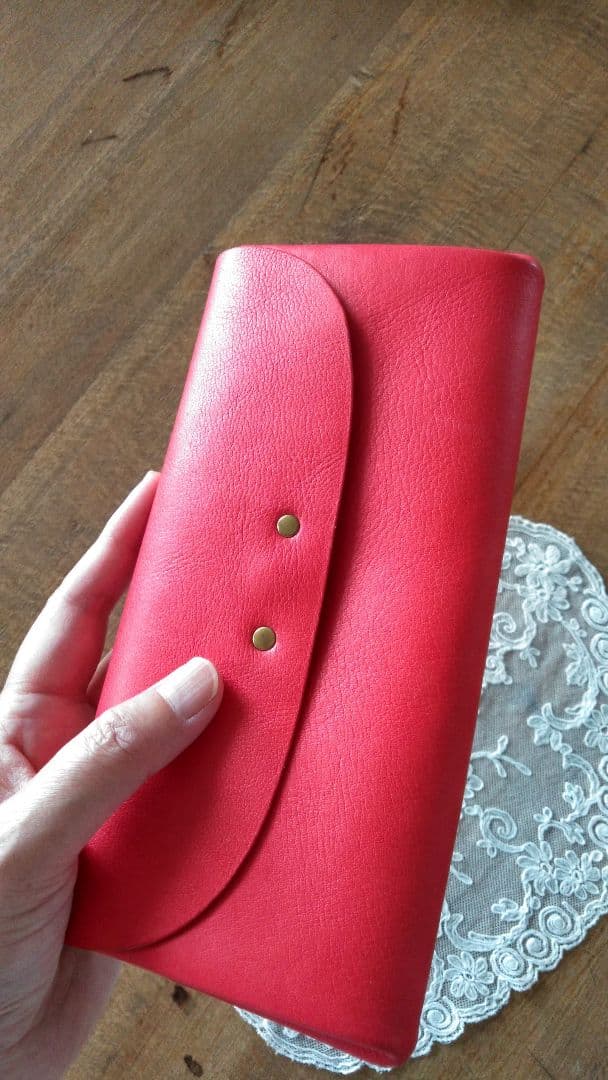 【新品未使用】限定品　ダマスキーナ　ヴィンテージレザー　ウォレット　長財布