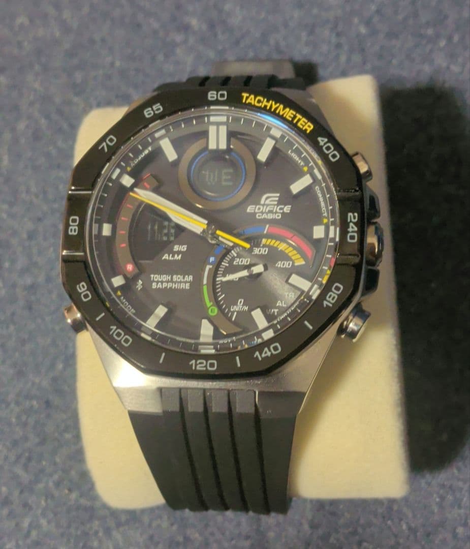 EDIFICE タフソーラー 腕時計 ecb950